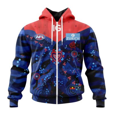 AFL Melbourne Football Club Personalized 2024 Indigenous Kits