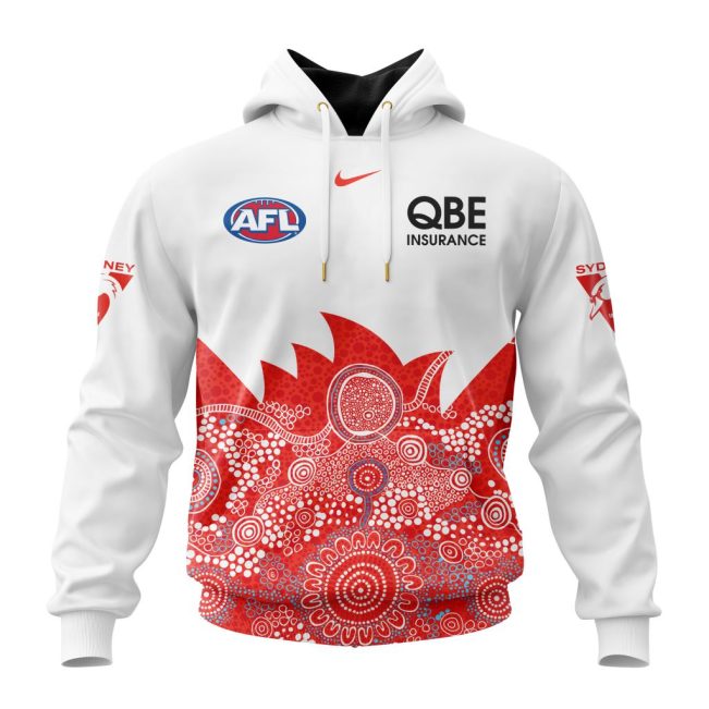 AFL Sydney Swans Personalized 2025 Indigenous Design