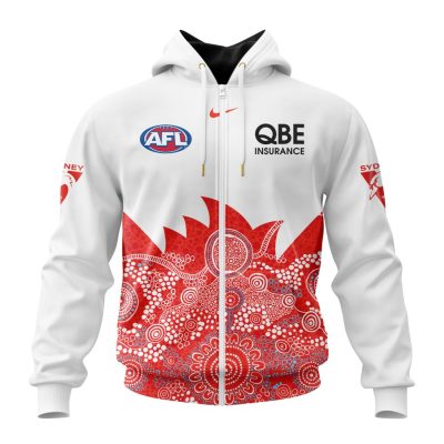 AFL Sydney Swans Personalized 2025 Indigenous Design