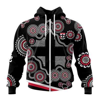 AFL St Kilda Football Club Special Indigenous Design ST2402