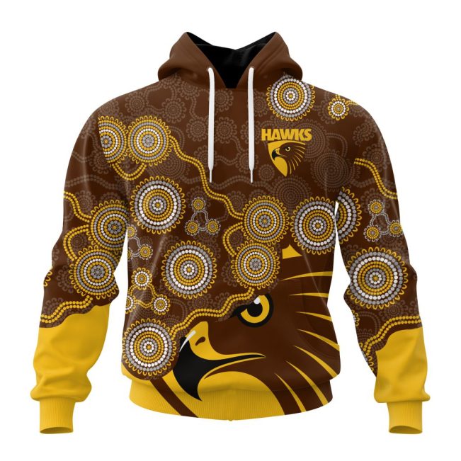 AFL Hawthorn Football Club Special Indigenous Design ST2403