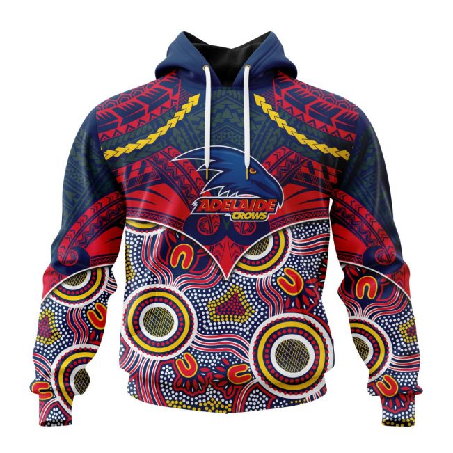 AFL Adelaide Crows Special Indigenous Mix Polynesian Design ST2401