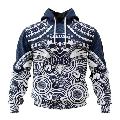 AFL Geelong Cats Special Indigenous Mix Polynesian Design ST2401