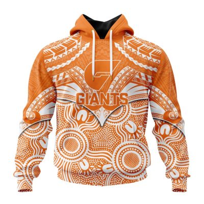 AFL Greater Western Sydney Giants Special Indigenous Mix Polynesian Design ST2401