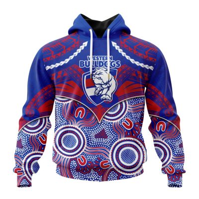 AFL Western Bulldogs Special Indigenous Mix Polynesian Design ST2401