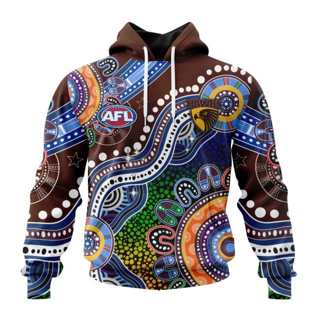 AFL Hawthorn Football Club Special Indigenous Design ST2301