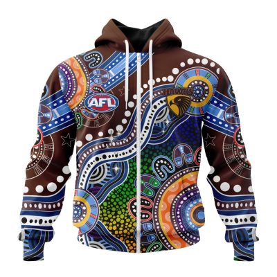 AFL Hawthorn Football Club Special Indigenous Design ST2301