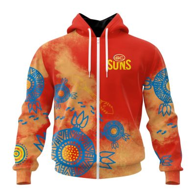 AFL Gold Coast Suns Special Indigenous Training Design Kits