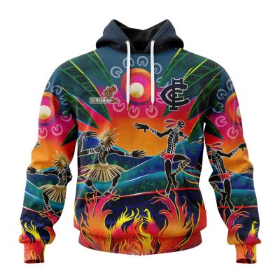 AFL Carlton Football Club Special NAIDOC Week 2024 Keep The Fire Burning Design ST2401