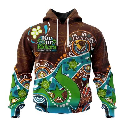 AFL Hawthorn Football Club Special Design For NAIDOC Week For Our Elders ST2301