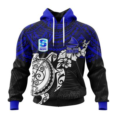 Super Rugby Fijian Drua Special Polynesian Design ST2302