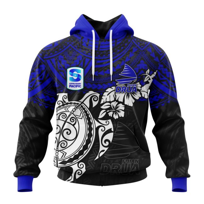 Super Rugby Fijian Drua Special Polynesian Design ST2302