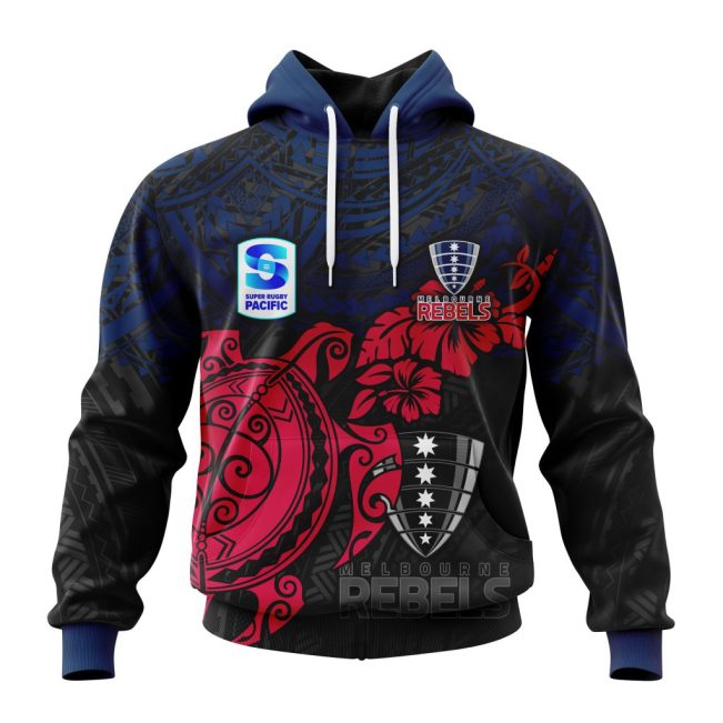 Super Rugby Melbourne Rebels Special Polynesian Design ST2302