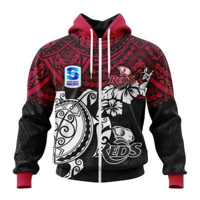 Super Rugby Queensland Reds Special Polynesian Design ST2302