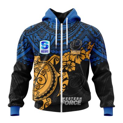 Super Rugby Western Force Special Polynesian Design ST2302