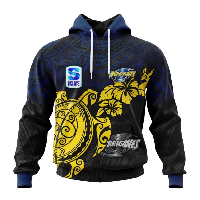 Super Rugby Wellington Huricanes Special Polynesian Design ST2302