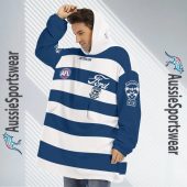 Geelong Cats Custom Name Number 2023 Home Guernsey Fleece Oodie 4.jpg - demo10