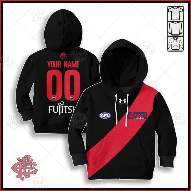 Personalize Essendon Bombers 2020 Men?s Home Guernsey for Kids