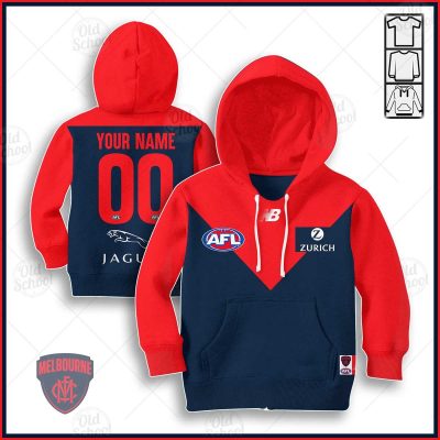Personalize Melbourne Demons 2020 Men?s Home Guernsey for Kids