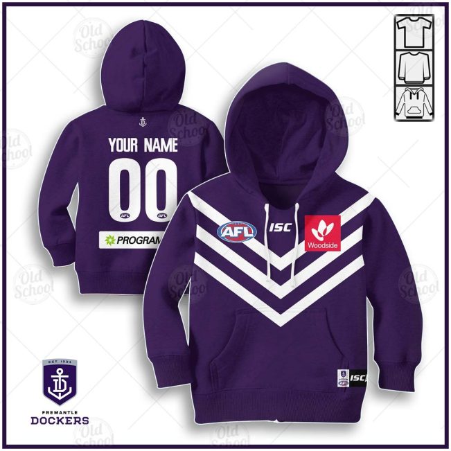 Personalize Fremantle Dockers 2020 Men?s Home Guernsey for Kids