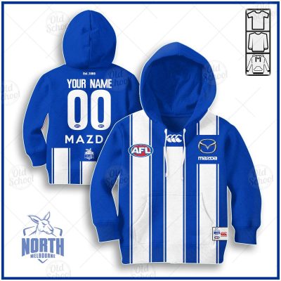 Personalize North Melbourne Kangaroos 2020 Men?s Home Guernsey for Kids