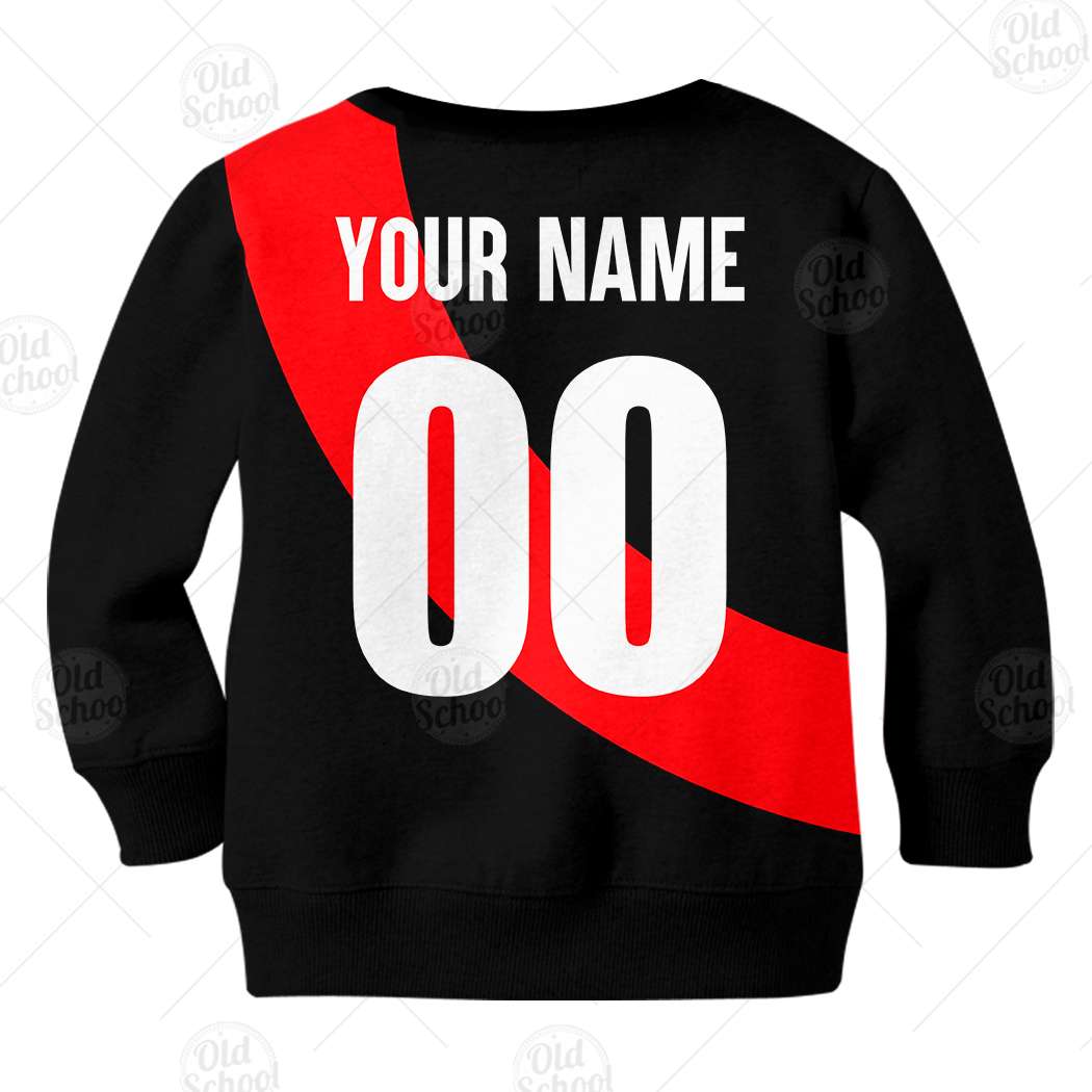 Personalized Essendon Football Club Vintage Retro AFL guernsey 1989 for Kids Personalized Essendon Football Club Vintage Retro AFL guernsey 1989 for Kids