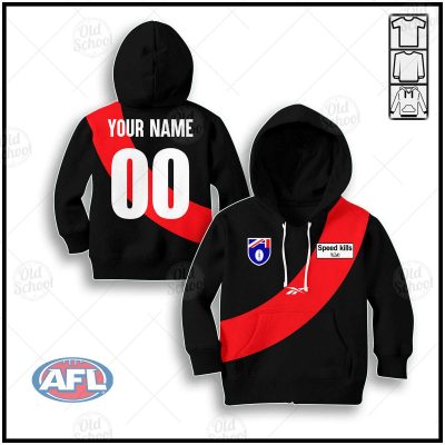 Personalized Essendon Football Club Vintage Retro AFL guernsey 1989 for Kids