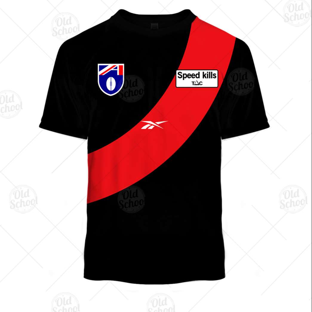 Personalized Essendon Football Club Vintage Retro AFL guernsey 1989 for Kids Personalized Essendon Football Club Vintage Retro AFL guernsey 1989 for Kids