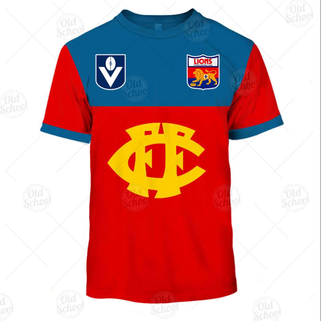 Personalise Throwback 1980 Fitzroy Lions Vintage Home Jumper for Kids