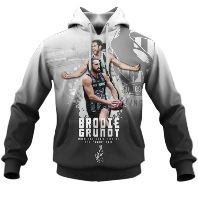 MON-T43_AFL_Collingwood001 Limited Edition 3D All Over Printed Shirts For Men & Women