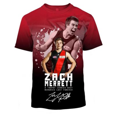 MON-T43_AFL_Essendon Limited Edition 3D All Over Printed Shirts For Men & Women
