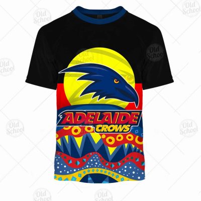 AFL Dinky Di Adelaide Crows Lover Aboriginal Flag x Indigenous Hoodie
