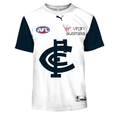 Personalize Carlton Blues 2020 Men?s Clash Guernsey