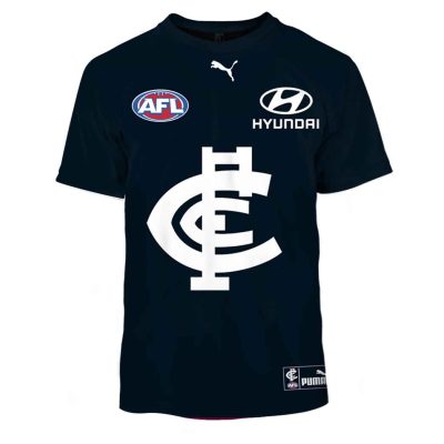 Personalize Carlton Blues 2020 Men?s Home Guernsey