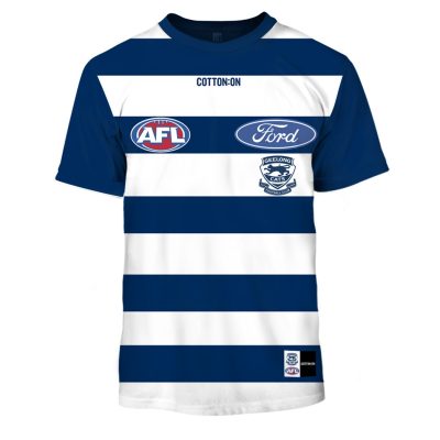 Personalize Geelong Cats 2020 Men?s Home Guernsey