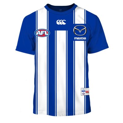 Personalize North Melbourne Kangaroos 2020 Men?s Home Guernsey