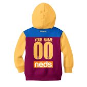 Mon Yourname Afl20lionsh Kid Hoodie Zip Back.jpg - demo10