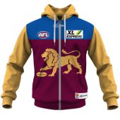 Mon Yourname Afl20lionsh Hoodie Zip Front.jpg - demo10