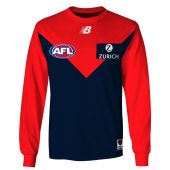 Mon Yourname Afl20melbourneh Long Sleeve Front.jpg - demo10