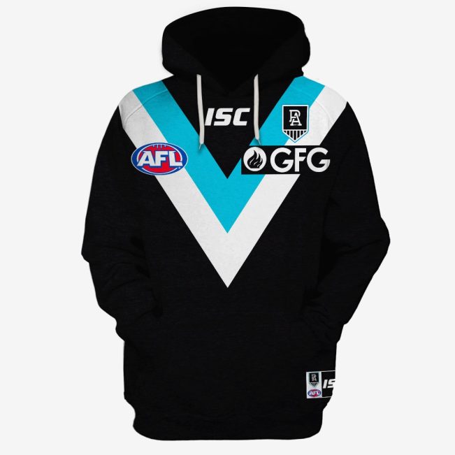 Personalize Port Adelaide Power 2020 Men?s Home Guernsey