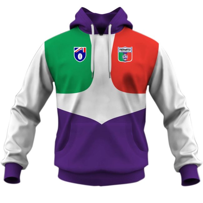 Personalized Fremantle Dockers Football Club Vintage Retro AFL Guernsey 90s