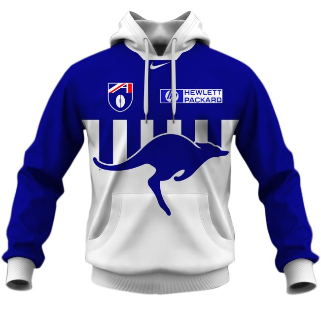 Personalized North Melbourne Football Club Vintage Retro AFL Guernsey 90s