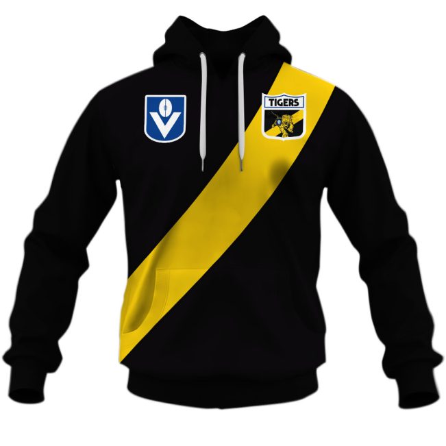 Personalized Richmond Football Club Vintage Retro AFL Guernsey 90s