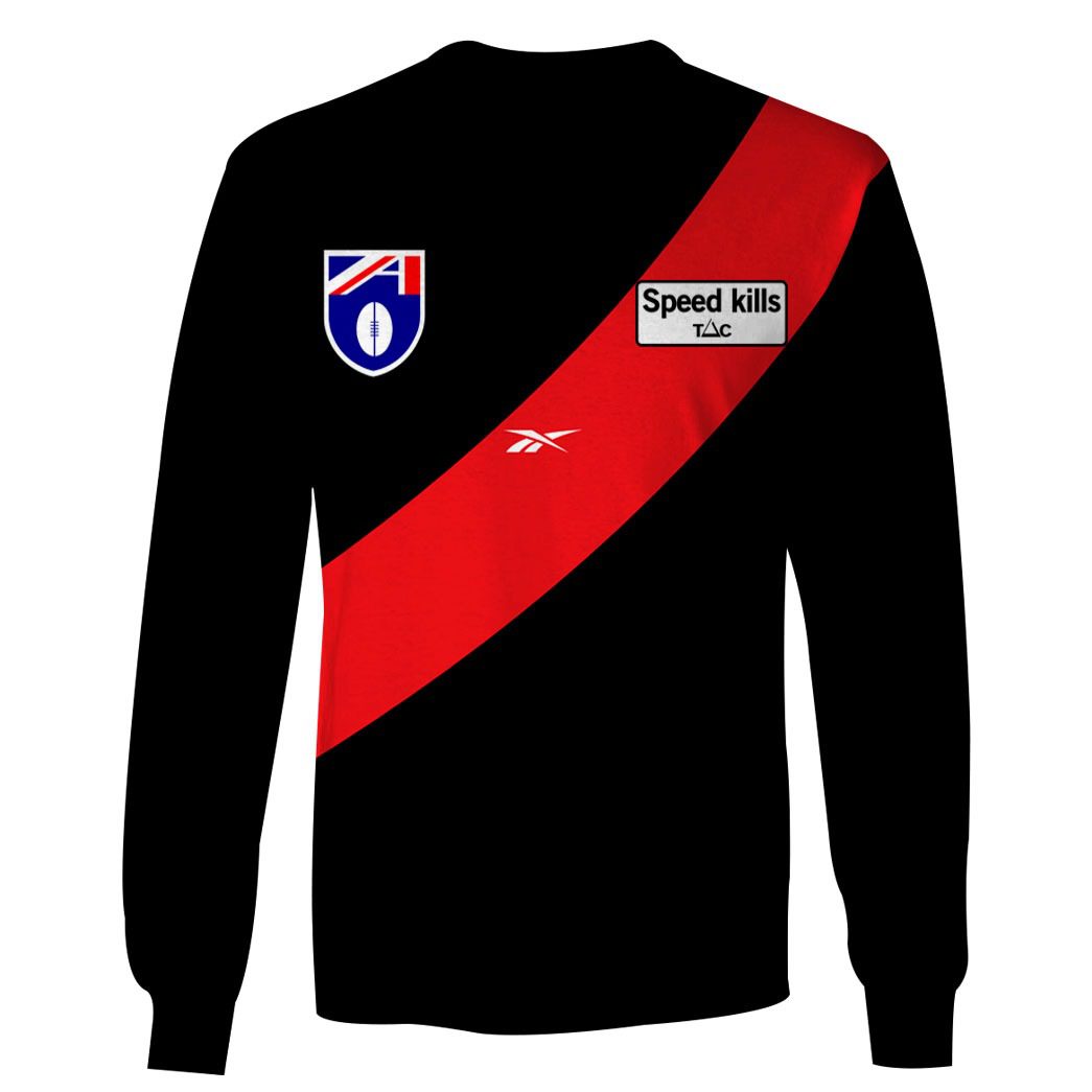 Personalized Essendon Football Club Vintage Retro AFL guernsey 1989