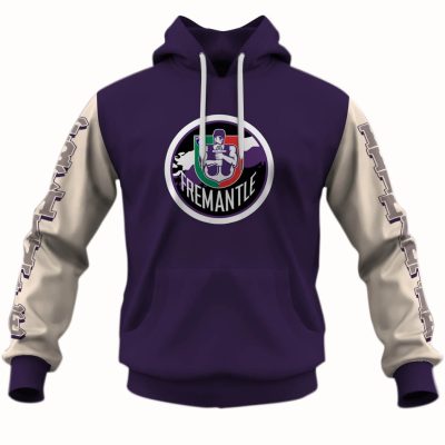 Personalise Fremantle Dockers AFL Vintage Retro Hoodie Shirt