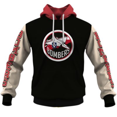Personalise AFL Essendon Bombers Vintage Retro Hoodie