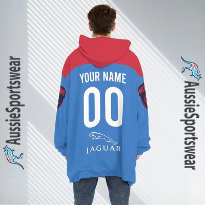 AFL Melbourne Demons Custom Name Number 2023 Clash Guernsey Fleece Oodie