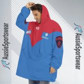 Melbourne Demons Custom Name Number 2023 Clash Guernsey Fleece Oodie 3.jpg - demo10