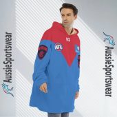 Melbourne Demons Custom Name Number 2023 Clash Guernsey Fleece Oodie 4.jpg - demo10