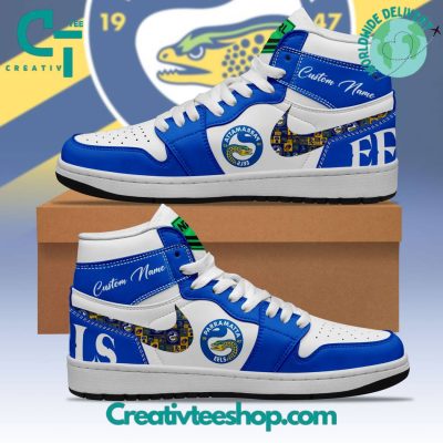 NRL Parramatta Eels Air Jordan 1 Sneakers